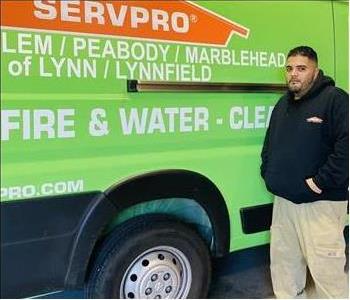 Eliseo Gonzalez, team member at SERVPRO of Malden / Melrose