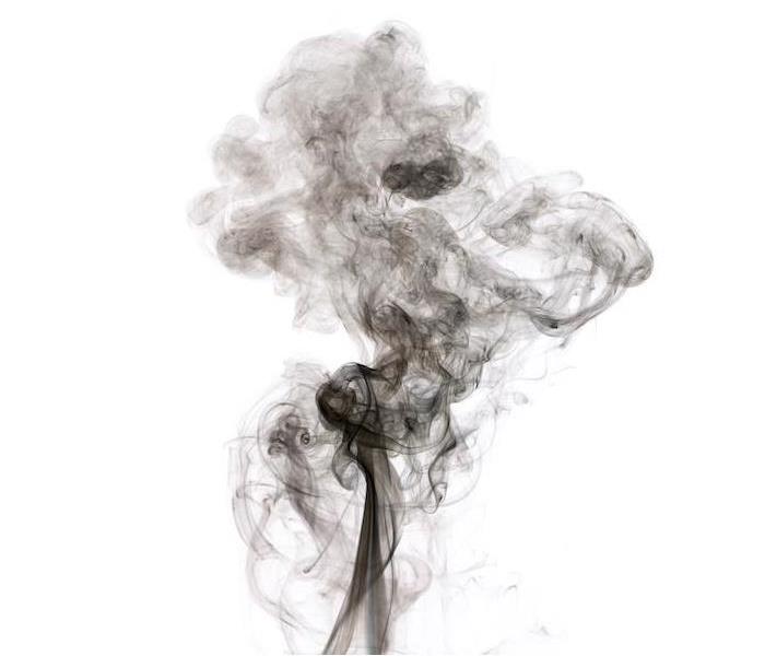 smoke from a fire